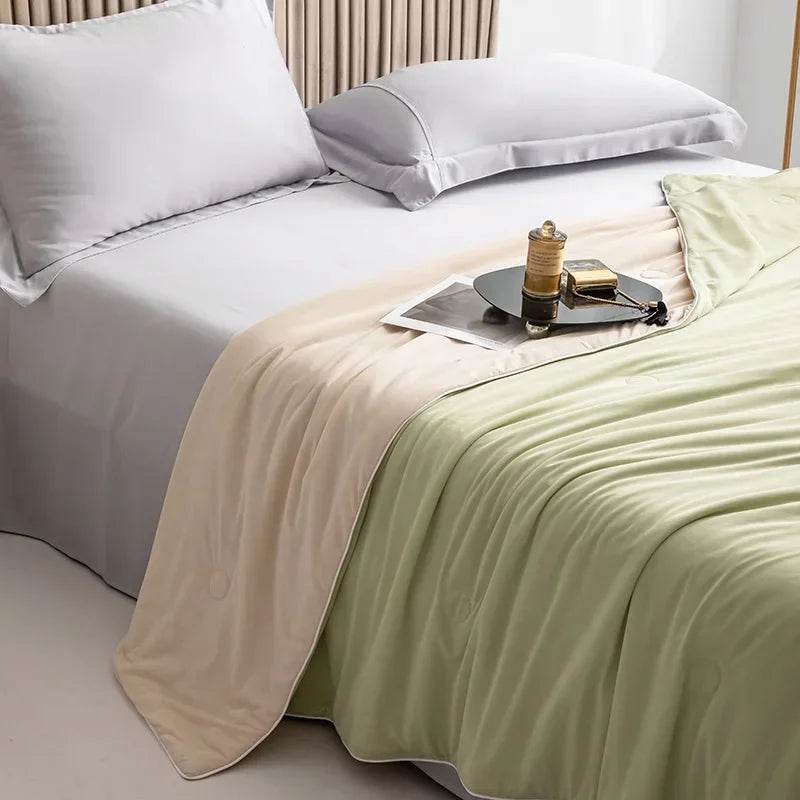 Summer Cooling Double-Sided Lightweight Blanket - Sleep Galleria