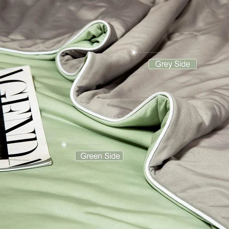 Summer Cooling Double-Sided Lightweight Blanket - Sleep Galleria