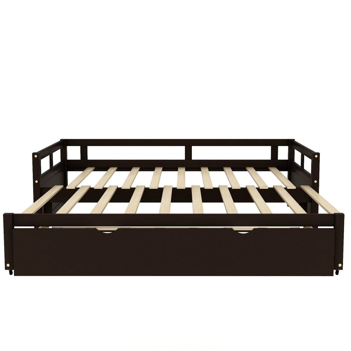 Twin Extending Solid Wood Daybed With Pull - Out Trundle - Slumberine - Omega Lifestyles