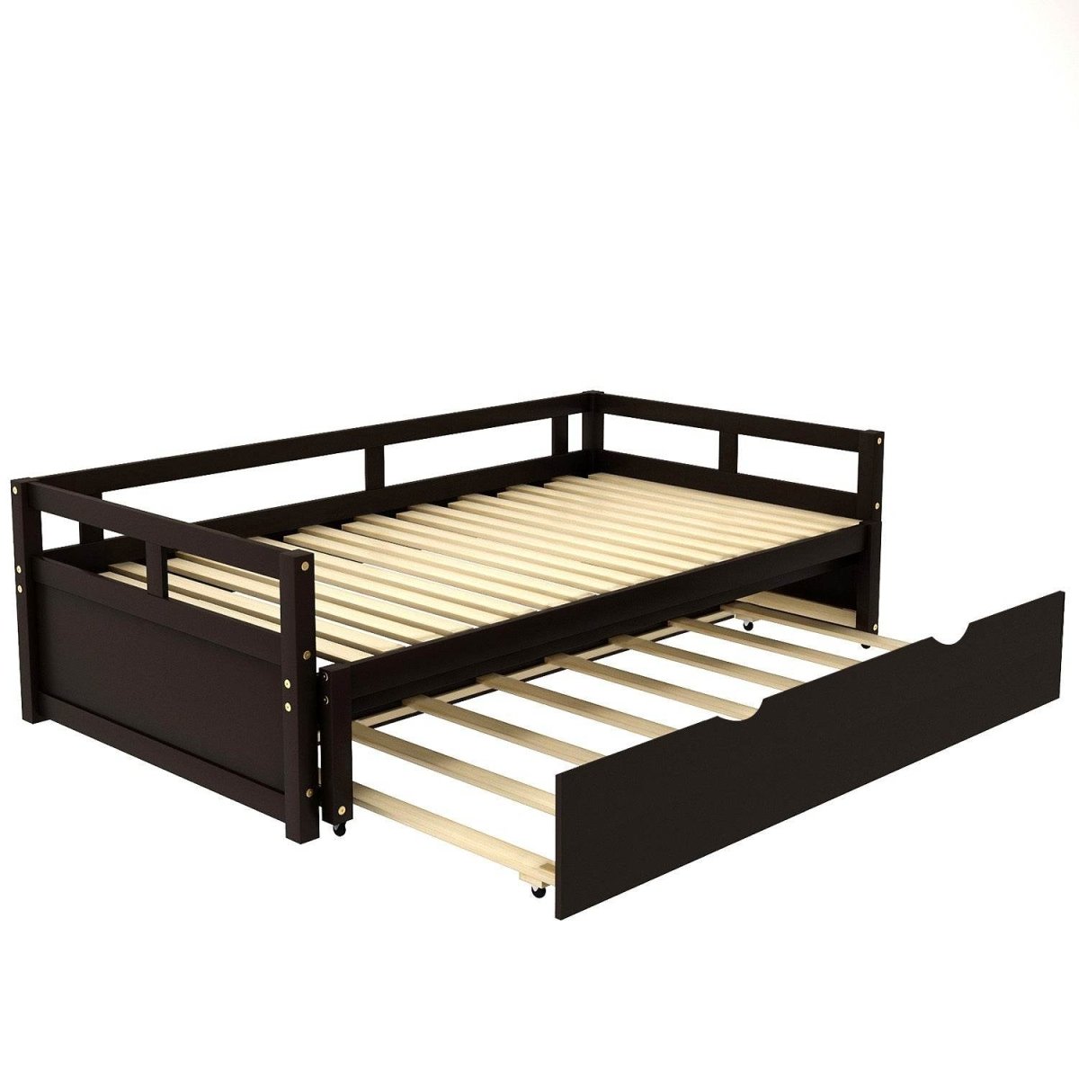 Twin Extending Solid Wood Daybed With Pull - Out Trundle - Slumberine - Omega Lifestyles