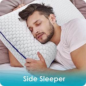 Adaptive Memory Foam Pillow for All Sleepers - Omega Lifestyles