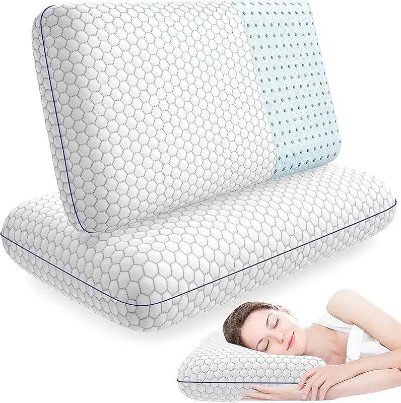 Adaptive Memory Foam Pillow for All Sleepers - Omega Lifestyles