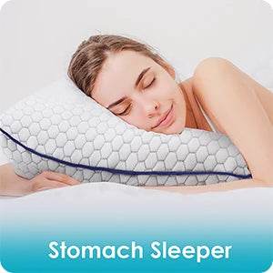 Adaptive Memory Foam Pillow for All Sleepers - Omega Lifestyles