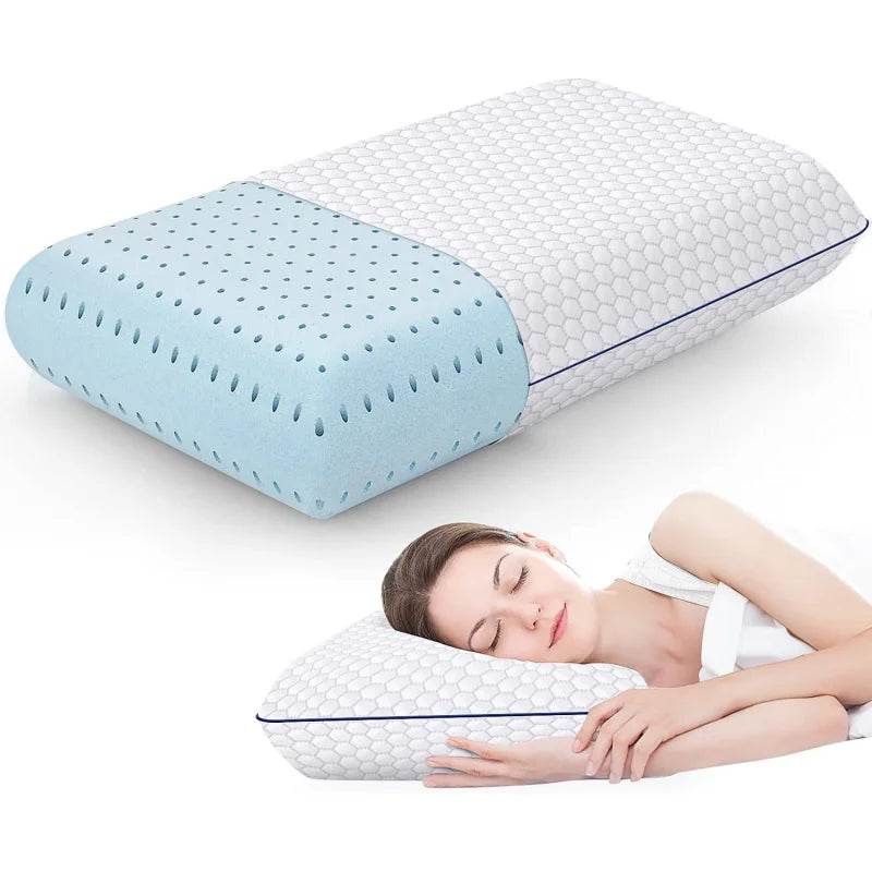 Adaptive Memory Foam Pillow for All Sleepers - Omega Lifestyles