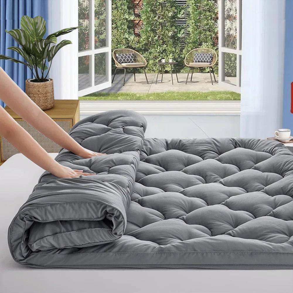 Cooling Quilted Mattress Pad Cover 500gsm Thickness - Sleep Galleria