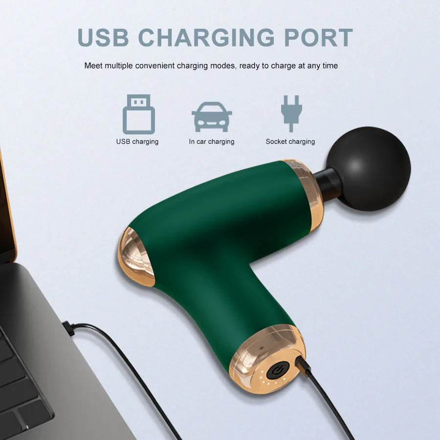 Mini 30-Level Deep Tissue Massage Gun - Sleep Galleria