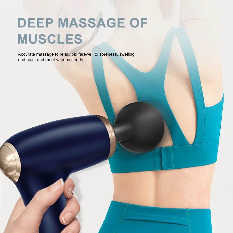 Mini 30-Level Deep Tissue Massage Gun - Sleep Galleria