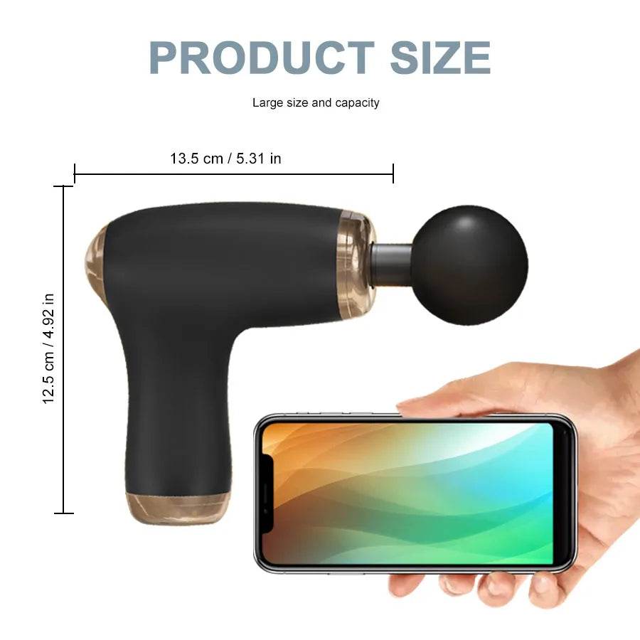 Mini 30-Level Deep Tissue Massage Gun - Sleep Galleria