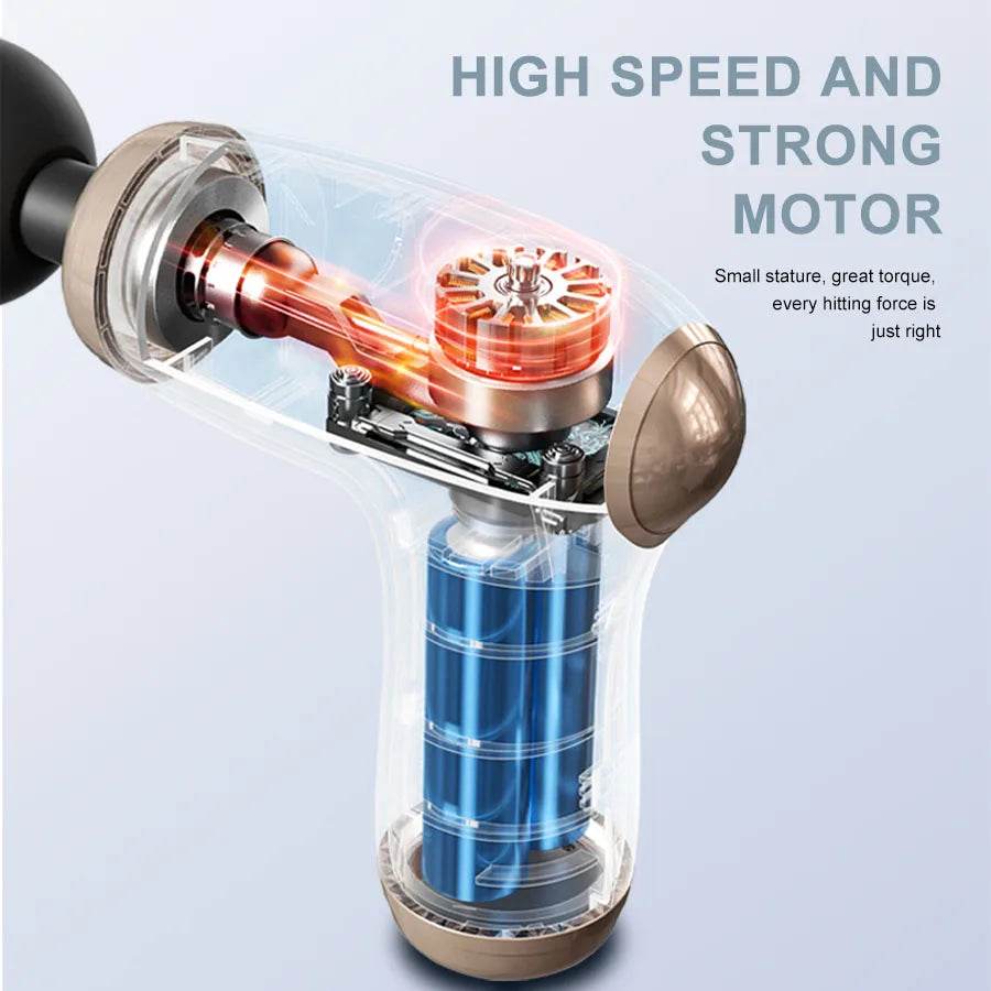 Mini 30-Level Deep Tissue Massage Gun - Sleep Galleria