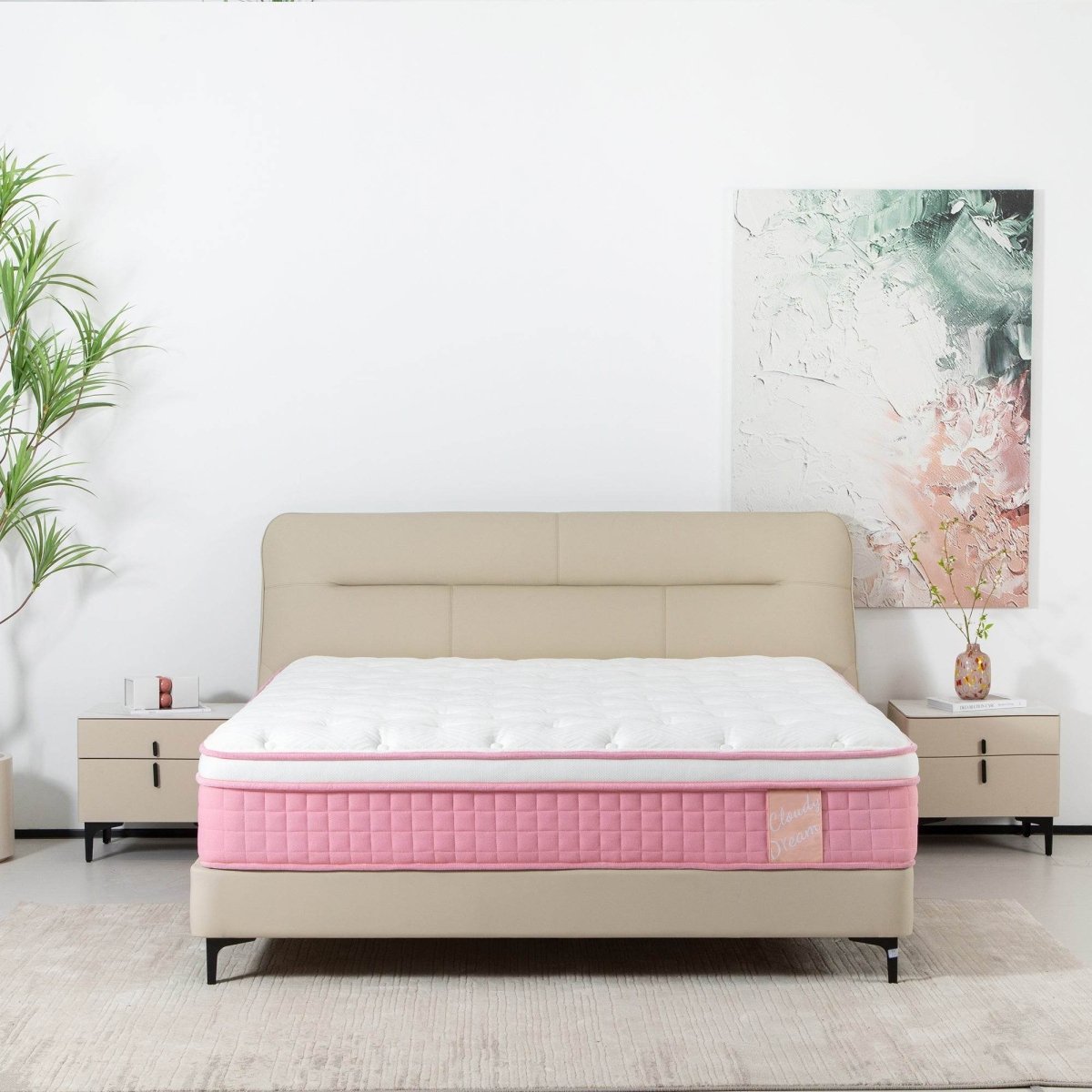 Soft 12-Inch Hybrid Memory Foam Pocket Spring Mattress - Sleep Galleria