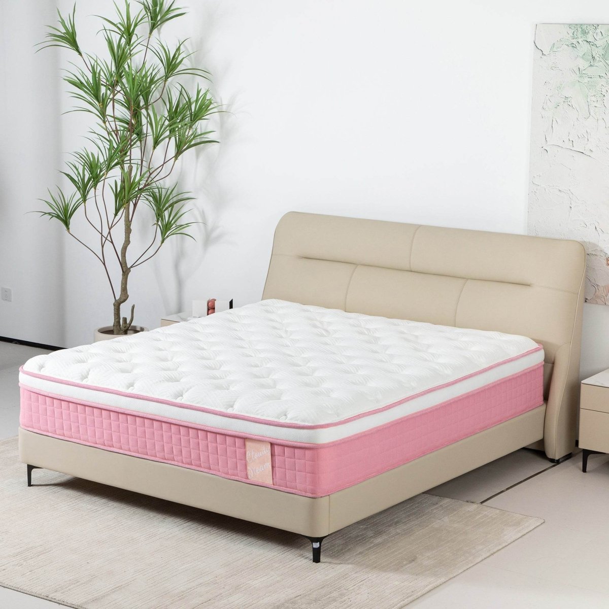 Soft 12-Inch Hybrid Memory Foam Pocket Spring Mattress - Sleep Galleria