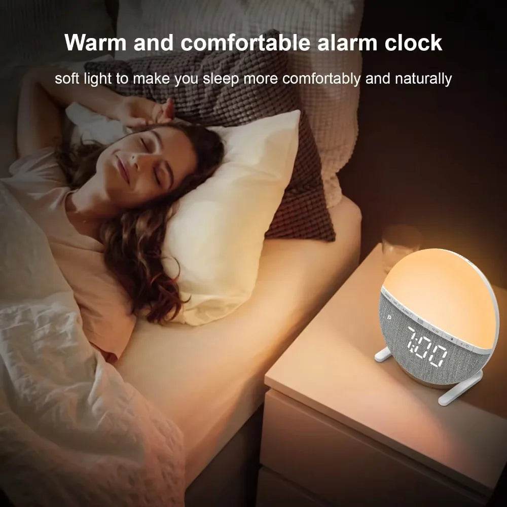 Sunrise Simulation Light Therapy Alarm Clock - Sleep Galleria