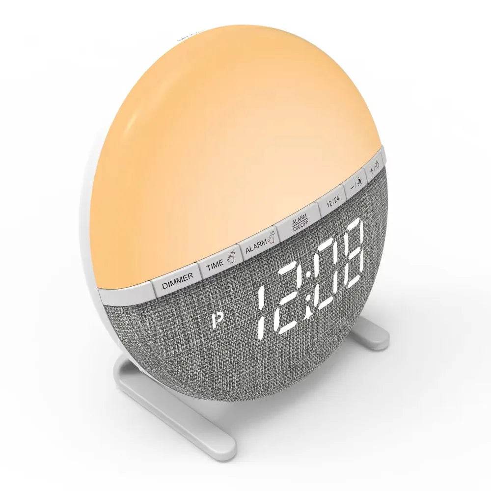 Sunrise Simulation Light Therapy Alarm Clock - Sleep Galleria