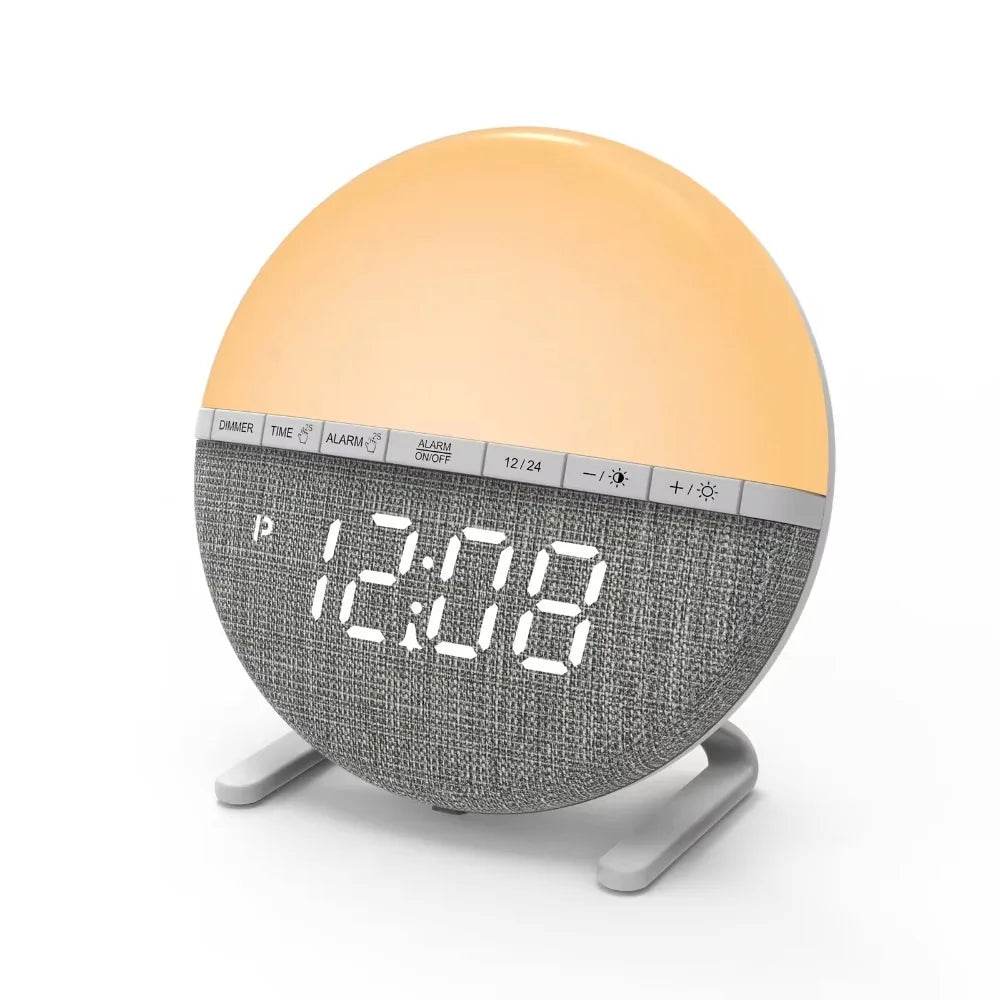 Sunrise Simulation Light Therapy Alarm Clock - Sleep Galleria