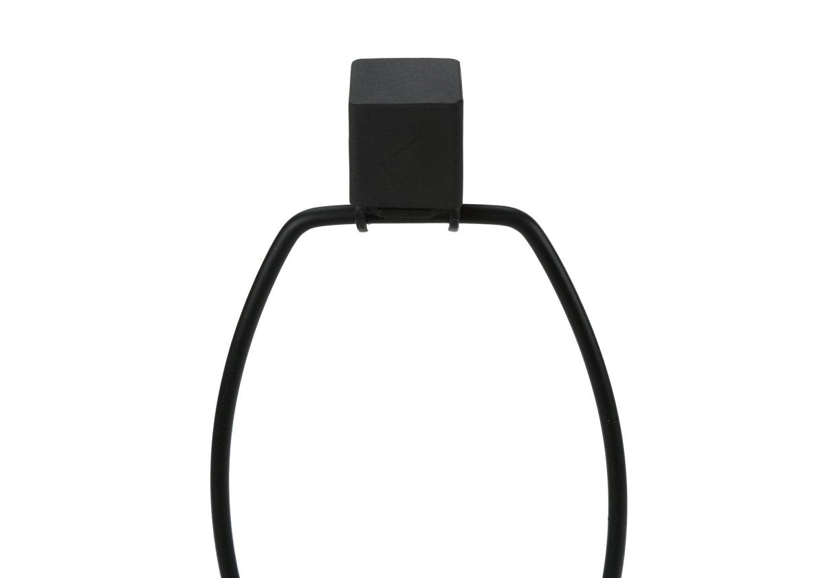 Transitional Black Metal USB Port Table Lamp - Sleep Galleria