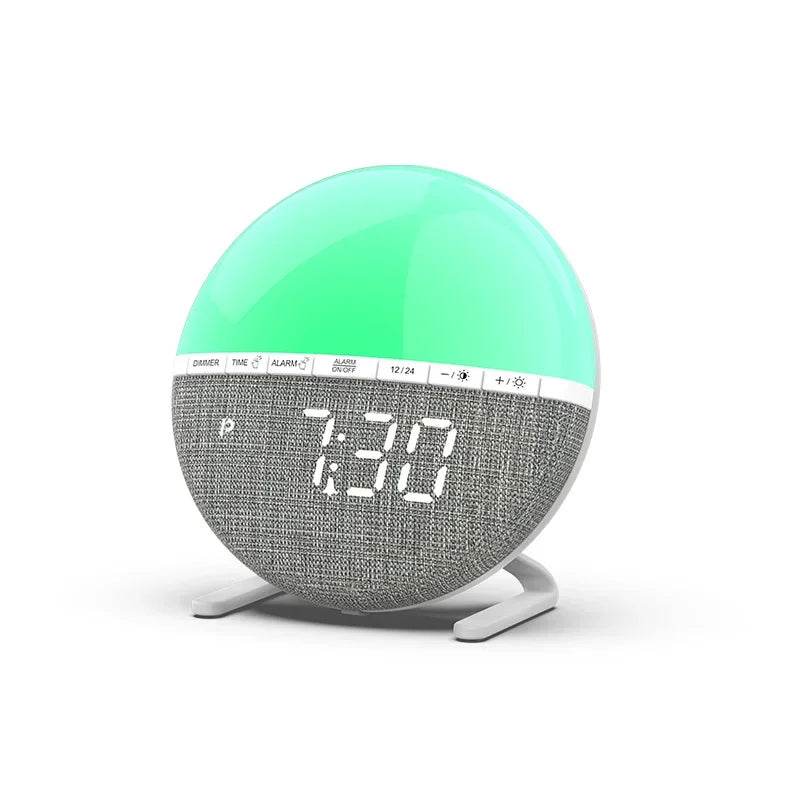 Wake Up Light Sunrise Alarm Clock with Natural Sounds - Sleep Galleria