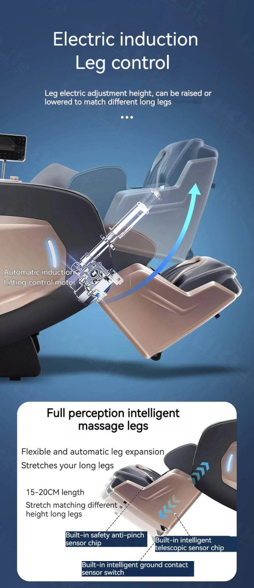 Sorae NimbusCore4D Zero Gravity Massage Chair - Omega Lifestyles