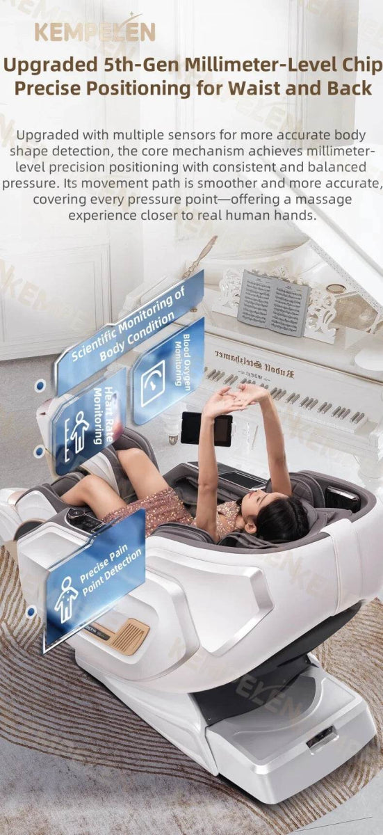 Sorae ZephyrRise 4D Zero-Gravity Massage Chair - Omega Lifestyles