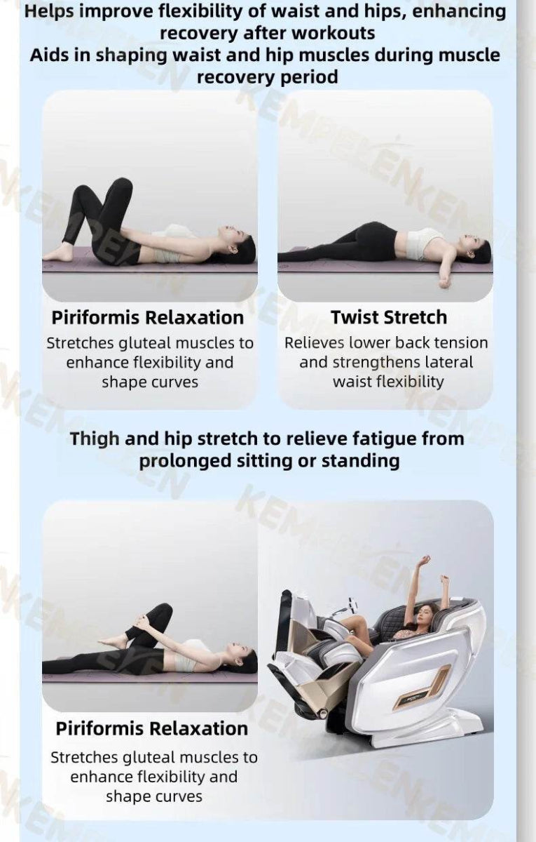 Sorae ZephyrRise 4D Zero-Gravity Massage Chair - Omega Lifestyles