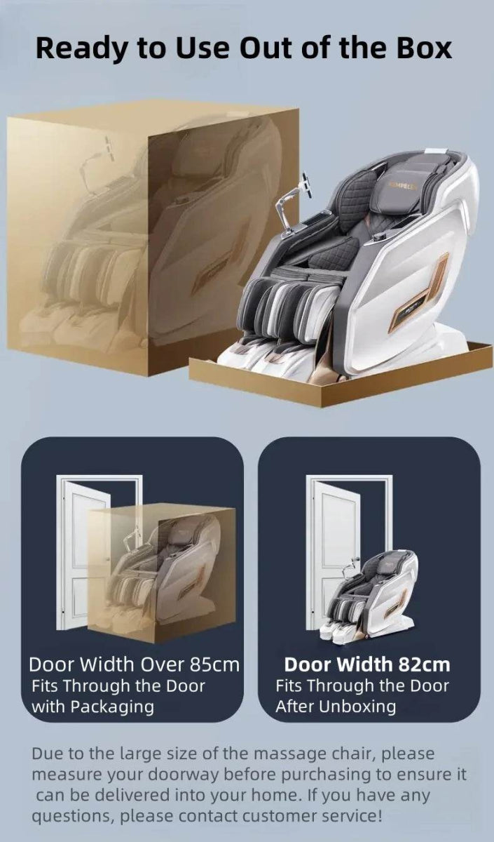 Sorae ZephyrRise 4D Zero-Gravity Massage Chair - Omega Lifestyles