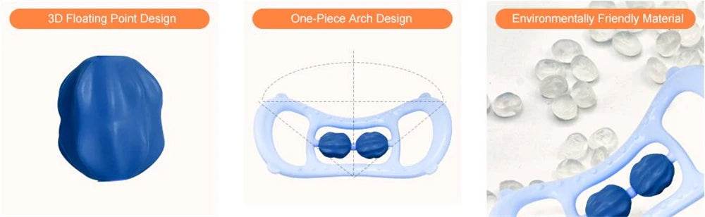 Ergonomic Deep Tissue Muscle Roller For Full Body - Sleep Galleria