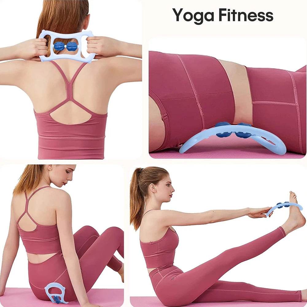 Ergonomic Deep Tissue Muscle Roller For Full Body - Sleep Galleria
