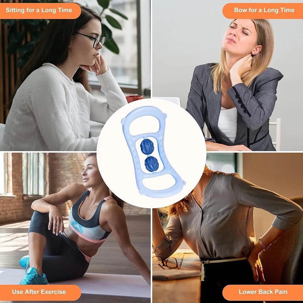 Ergonomic Deep Tissue Muscle Roller For Full Body - Sleep Galleria