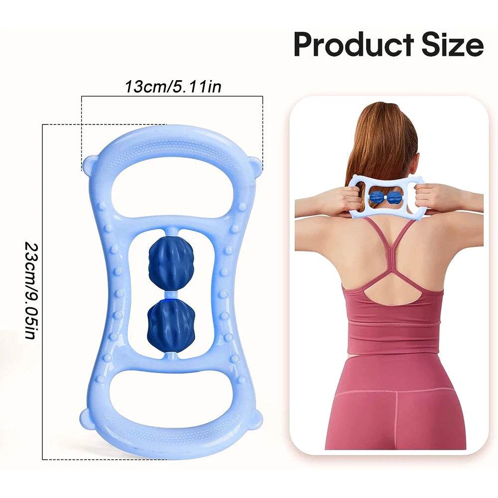 Ergonomic Deep Tissue Muscle Roller For Full Body - Sleep Galleria