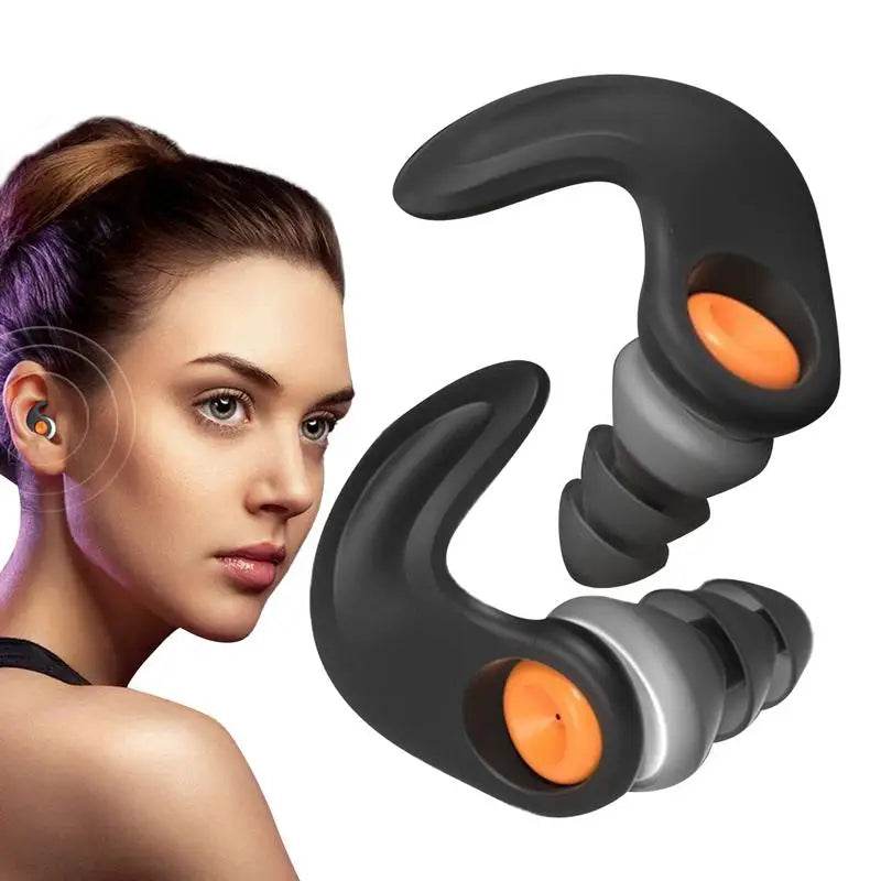 Silicone Waterproof Noise Isolating Ear Plugs Set - Omega Lifestyles