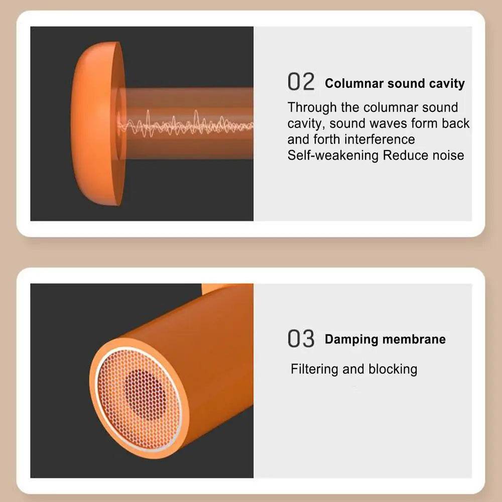 Silicone Waterproof Noise Isolating Ear Plugs Set - Omega Lifestyles