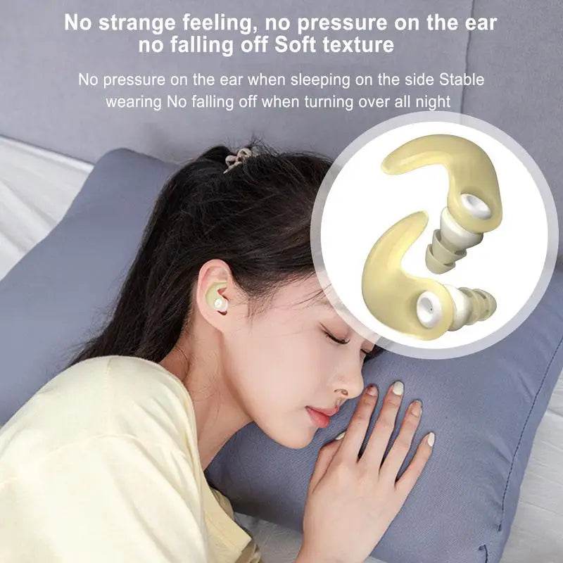 Silicone Waterproof Noise Isolating Ear Plugs Set - Omega Lifestyles