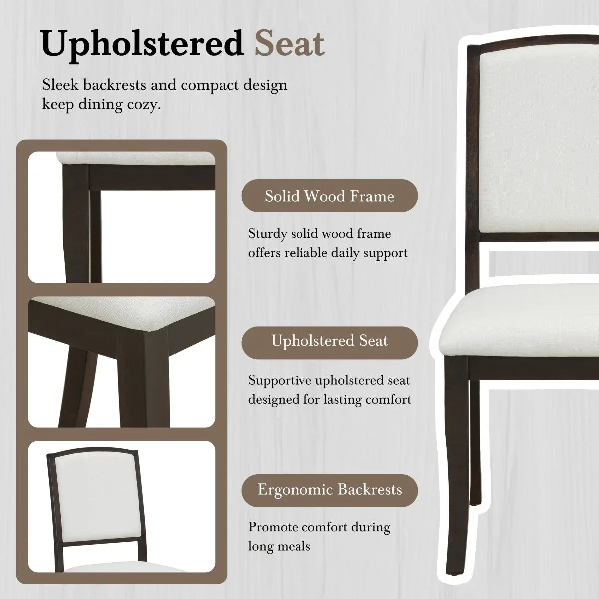 Farmhouse Extendable Round Solid Wood Dining Set - Omega Lifestyles