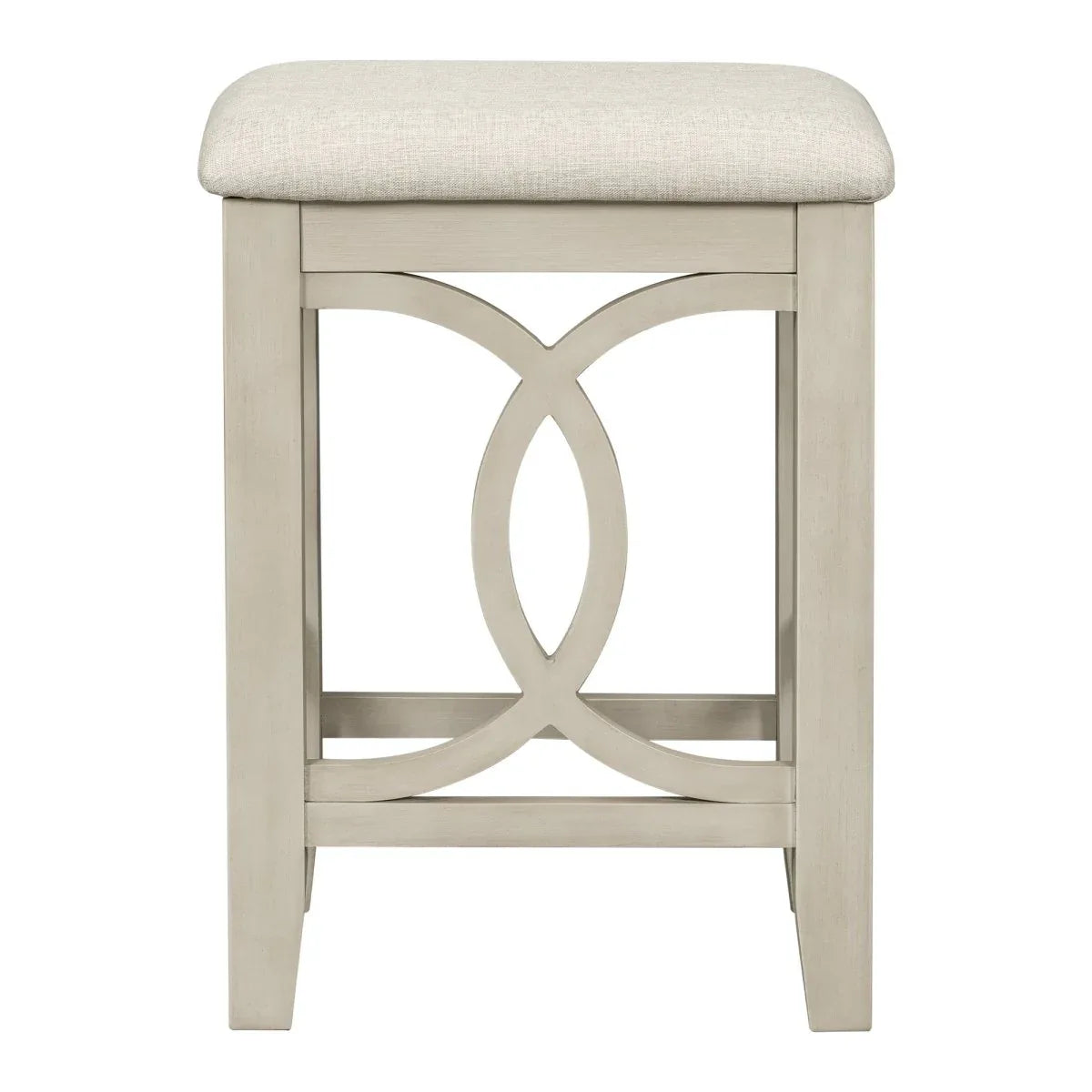 Farmhouse Solid Wood 3-Piece Counter Height Dining Set - Omega Lifestyles