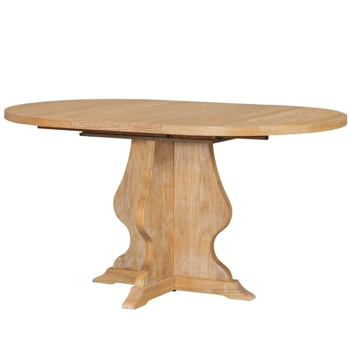 Farmhouse Extendable Solid Wood Dining Table Set - Omega Lifestyles
