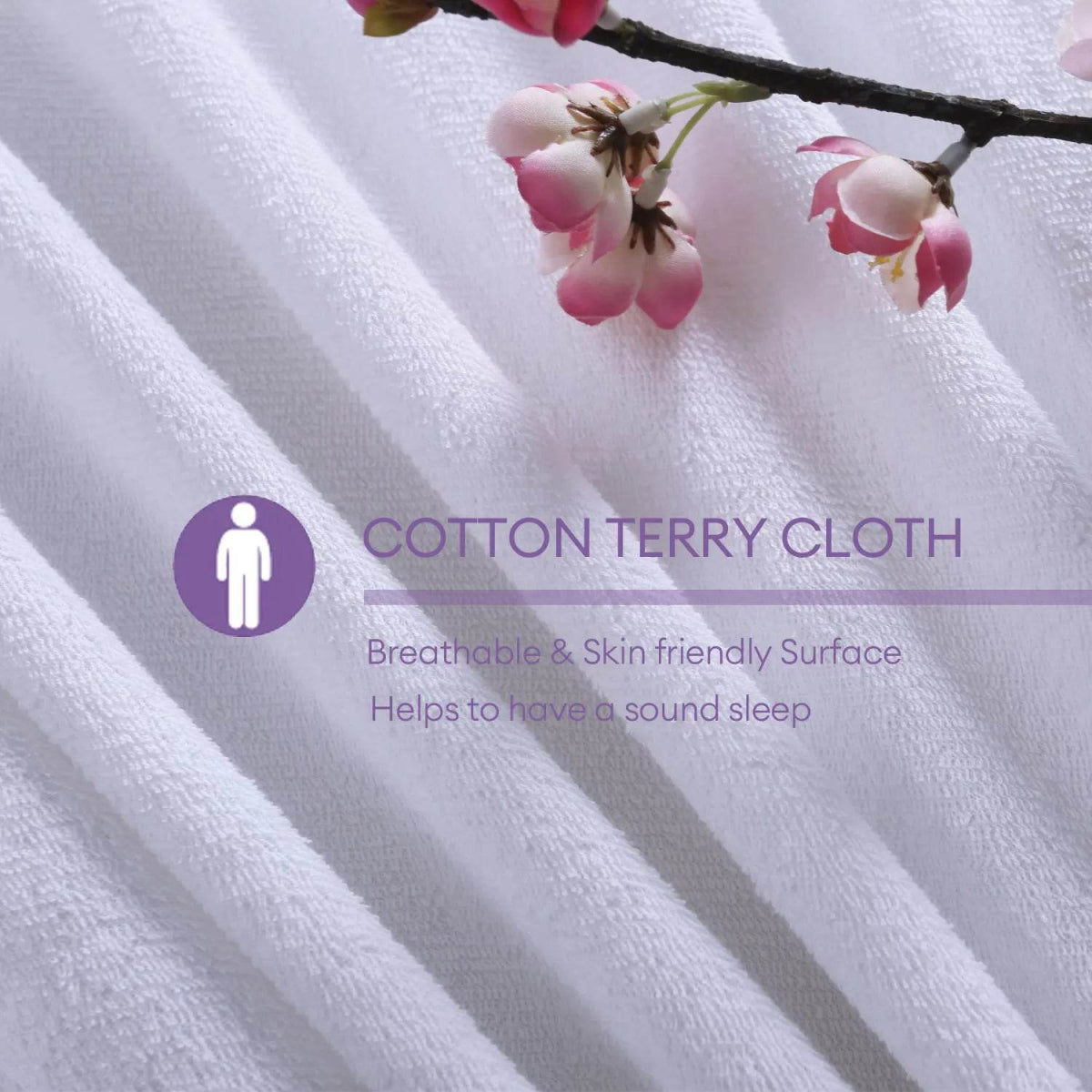 Waterproof Breathable Cotton Terry Crib Mattress Protector - Sleep Galleria