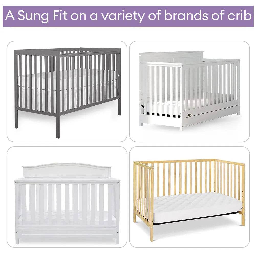 Waterproof Breathable Cotton Terry Crib Mattress Protector - Sleep Galleria