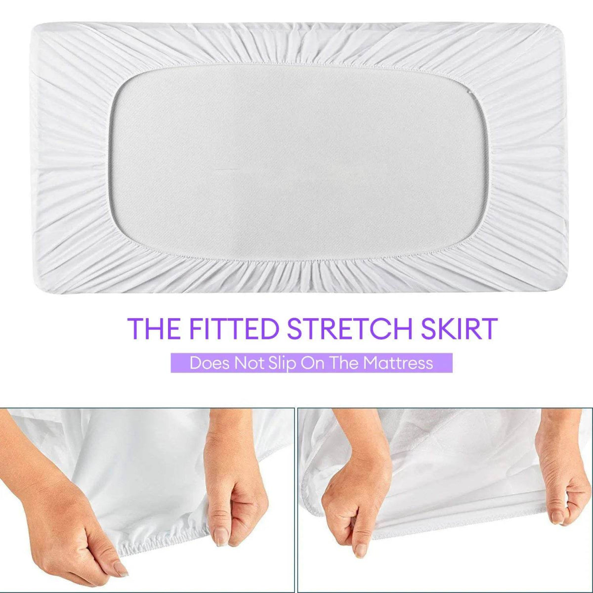 Waterproof Breathable Cotton Terry Crib Mattress Protector - Sleep Galleria