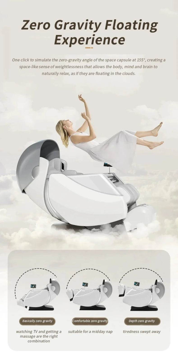 4D SL Airbag Zero Gravity Full Body Massage Chair - Omega Lifestyles