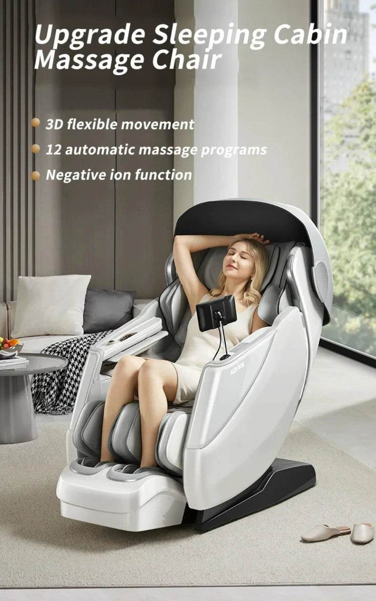 4D SL Airbag Zero Gravity Full Body Massage Chair - Omega Lifestyles
