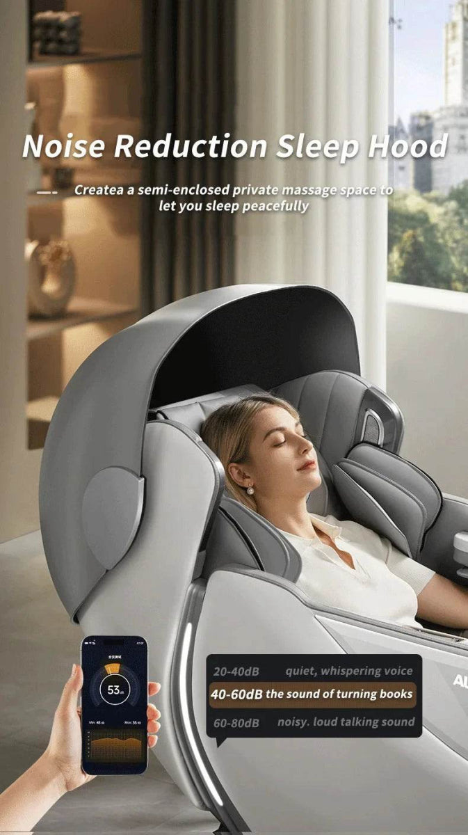 4D SL Airbag Zero Gravity Full Body Massage Chair - Omega Lifestyles
