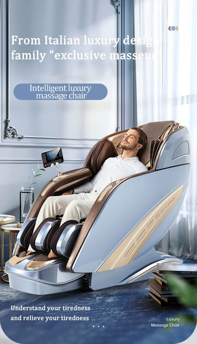 4D SL Full Body Airbag Zero Gravity Massage Chair - Omega Lifestyles