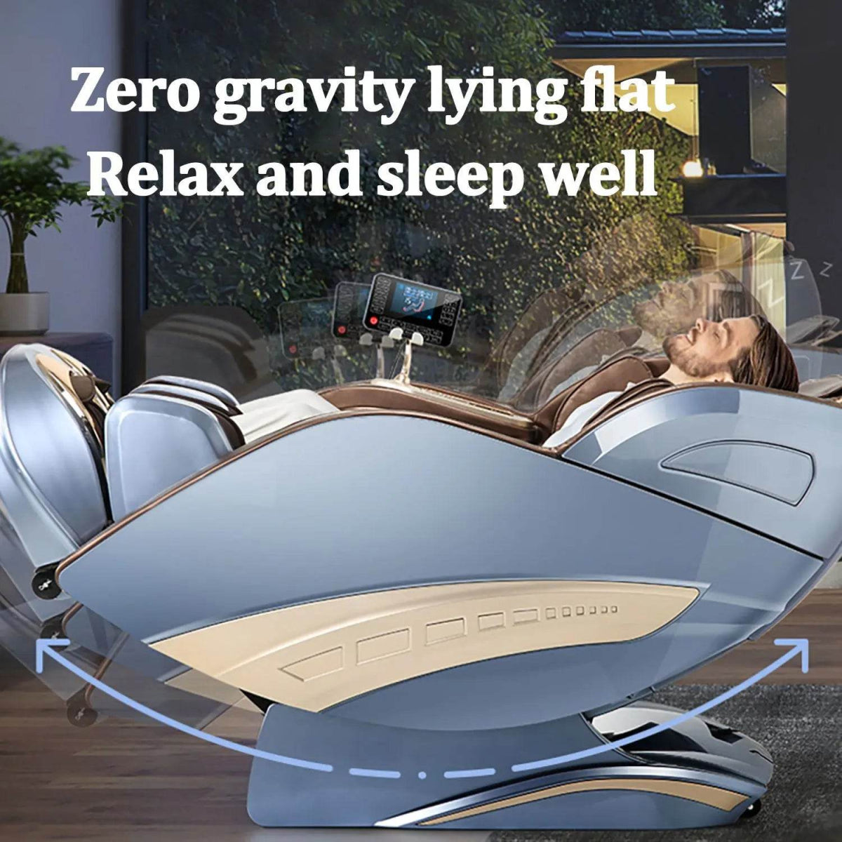 4D SL Full Body Airbag Zero Gravity Massage Chair - Omega Lifestyles