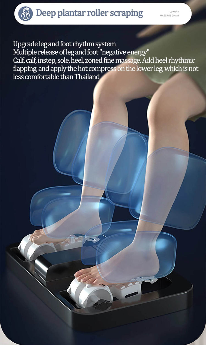 4D SL Full Body Airbag Zero Gravity Massage Chair - Omega Lifestyles