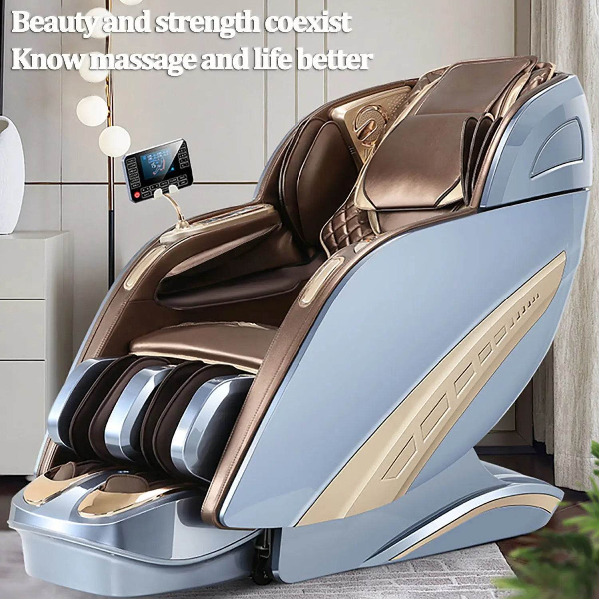 4D SL Full Body Airbag Zero Gravity Massage Chair - Omega Lifestyles