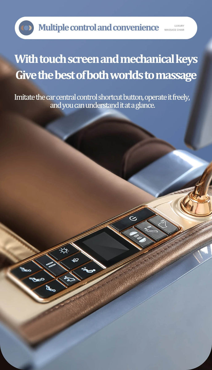 4D SL Full Body Airbag Zero Gravity Massage Chair - Omega Lifestyles