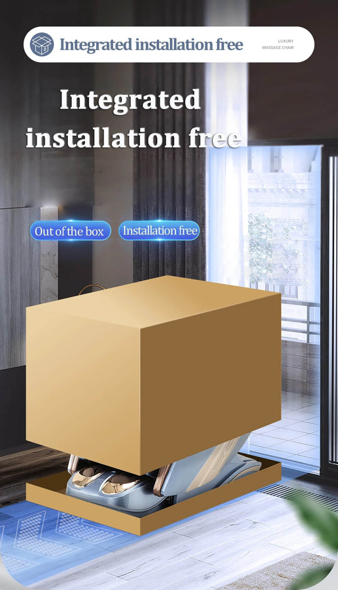 4D SL Full Body Airbag Zero Gravity Massage Chair - Omega Lifestyles