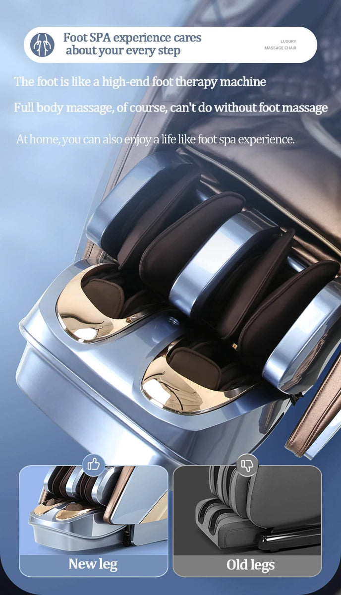 4D SL Full Body Airbag Zero Gravity Massage Chair - Omega Lifestyles