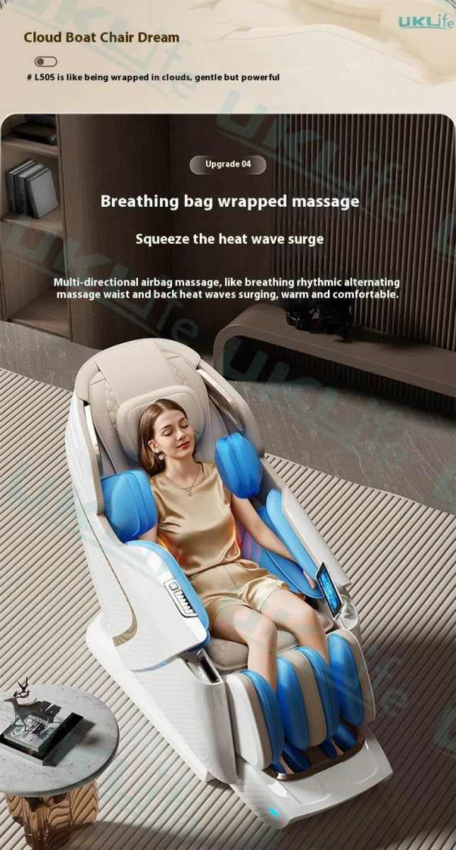 Dual-Core 4D SL-Track Zero Gravity Massage Chair - Omega Lifestyles