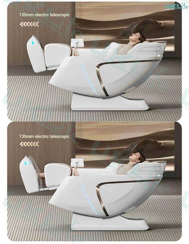 Dual-Core 4D SL-Track Zero Gravity Massage Chair - Omega Lifestyles