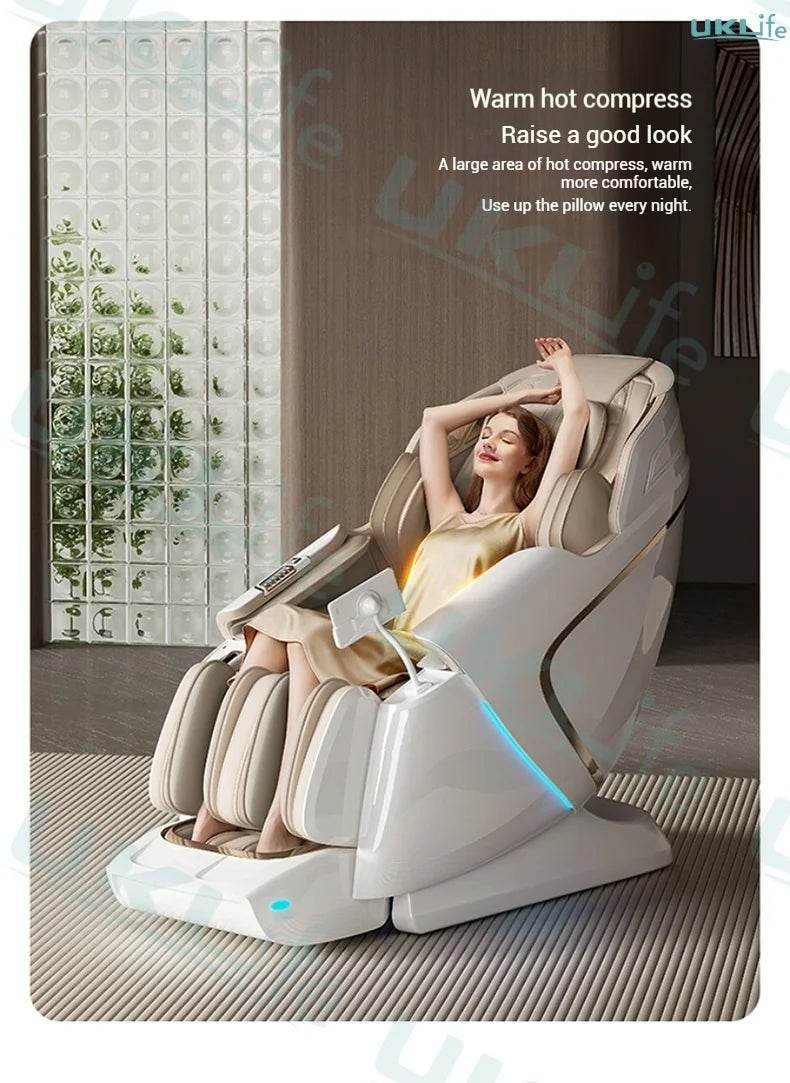 Dual-Core 4D SL-Track Zero Gravity Massage Chair - Omega Lifestyles